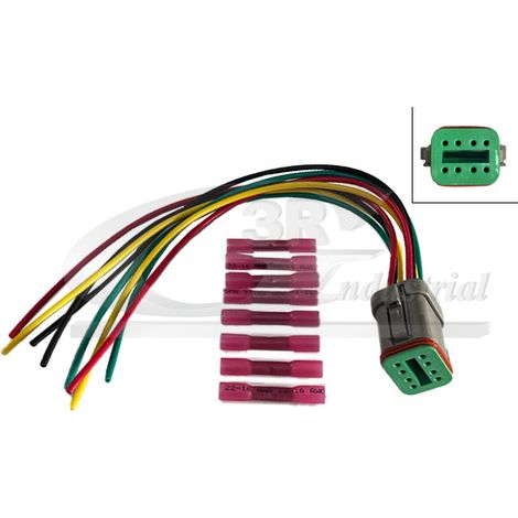 3RG 30022 KIT REPARACIÃƒâ€œN CABLES SIST. ELÃƒâ€°CTRICO CENTRAL