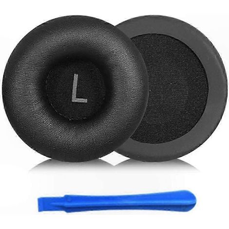 Ersatz-Ohrpolster aus weichem Leder für Over-Ear-Kopfhörer, inklusive Mini-Hebel, komfortabel und langlebig, Standardgröße, Reparaturzubehör (1/3)