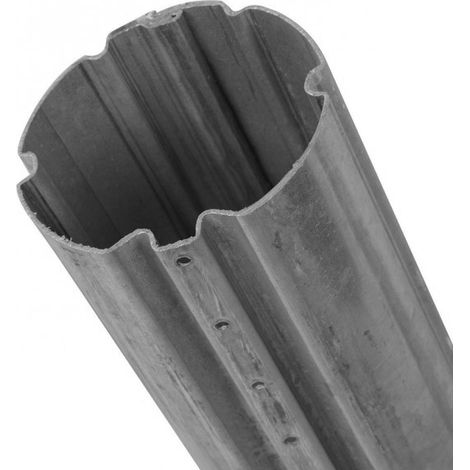 Zurfluh Feller – Tube ZF 80 pour axe d'enroulement de volet roulant – Acier galvanisé 20 microns double face – Longueur 3,5 mètres – Résistant aux intempéries (1/3)