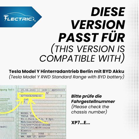 Set di 4 cuscinetti per cric per Tesla Model Y a Giga Berlin/Grünheide con batteria BYD (4 pezzi) - Cuscinetto con anima in metallo - Adattatore per punto di cric per impieghi gravosi (1/4)