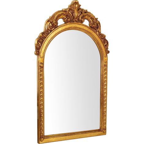Biscottini Miroir Mural Salle de Bain et Salon L51,5XPR5XH86 - Miroir Miroir de Chambre à Coucher - Miroir d'entrée et Miroir de Salle de Bain (1/4)