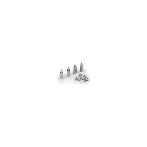 Jeu de 4 vis de rehaussement pour coffret entretoises 30x8mm