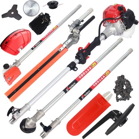 26CC 2-Stroke multifonctionnelle Tondeuse à Gazon Taille-haie scie Haute Branche élagueuse Haute Branche (1/5)