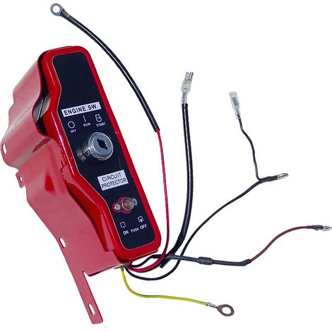 Elektrischer Zündschalter mit 2 Tastentafeln für Honda GX340 GX390 11PS 13PS Motor