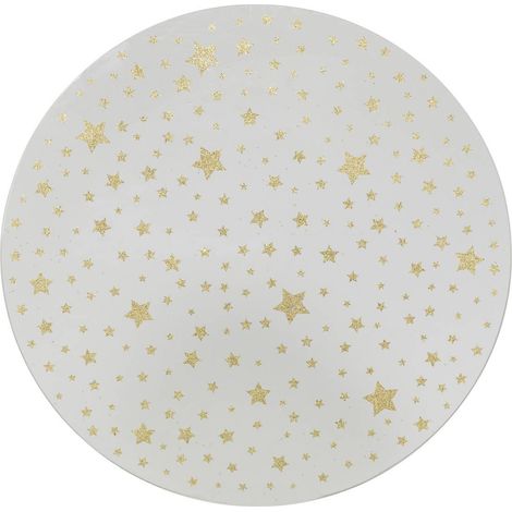 Spiegelplatte Sterne D.30cm gold - Feeric lights & christmas