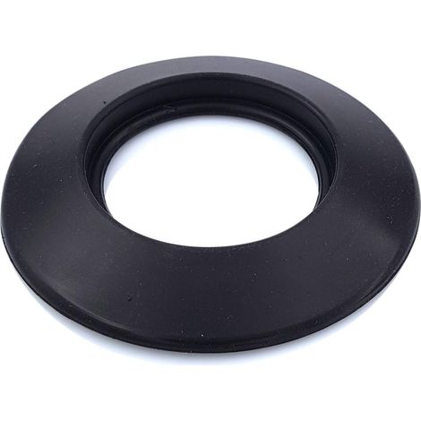 1 Rosace Murale, Silicone Noir, Diamètre 120 Et 125 Mm, Résistance Thermique, Pour Chaudière Et Poêle