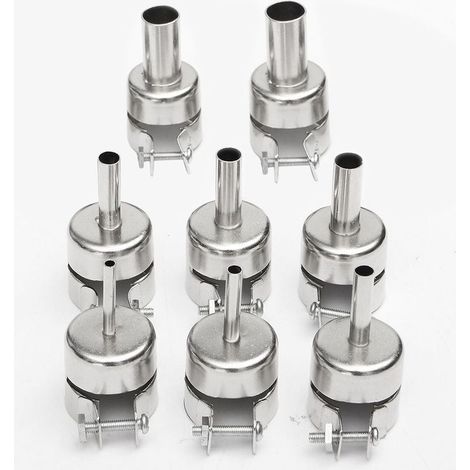 8pcs/Set Kits de buses de pistolet thermique Pour les outils de réparation de station de soudage à air chaud (1/5)