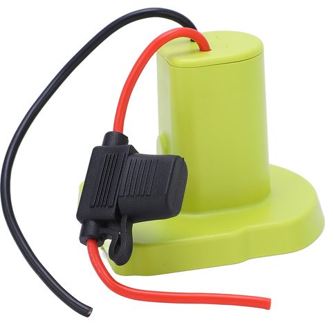 Adaptateur batterie pour Ryobi One+ 18V avec 2 fusibles câble 14AWG convertisseur pour robot DIY jouet (1/5)