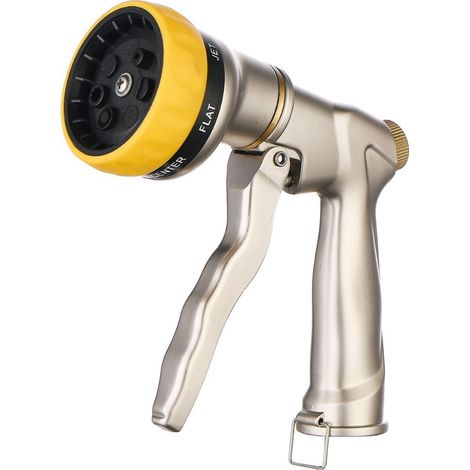 Pistolet de lavage haute pression entièrement métallique — Pistolet d'arrosage domestique — Pulvérisateur d'irrigation pour le jardinage (1/5)