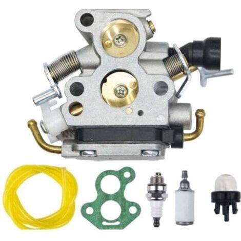 Carburateur avec filtre à air, bougie d'allumage pour Husqvarna 135 140 435 435E 440 440E Jonsered CS2240 CS2240S CS410 Tronçonneuse remplace C1T-EL41, C1T-EL41A, 506450501 (1/4)