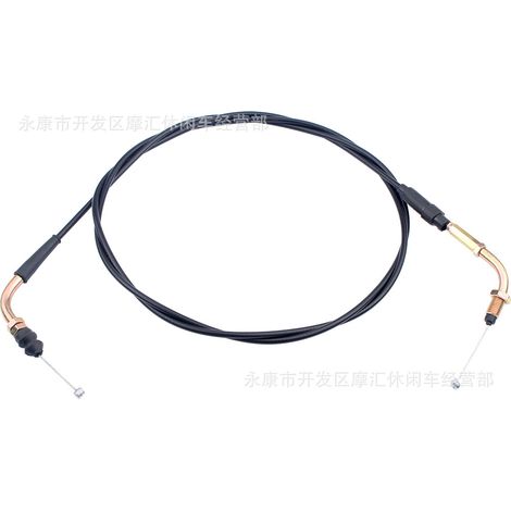 Motorcycle, Scooter, and Go-Kart Accessories GY6 125/150CC 139QMB Throttle Cable 157QMJ (1/4)