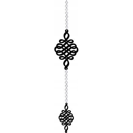 Z9 GARLAND Pendelleuchte, durchbrochenes Design, schwarzer Glamour-Stil