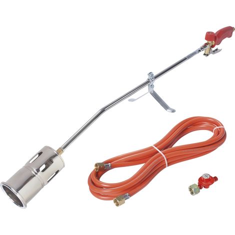 ROTHENBERGER Industrial ROMAXI Anwärmbrennerset inkl. 5 m Propangasschlauch und Propankonstantregler - 030957E