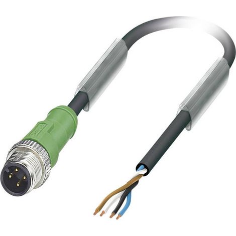Câble pour capteurs/actionneurs Phoenix Contact SAC-4P-M12MS/10,0-PUR 1682993 Contenu: 1 pc(s) (1/2)