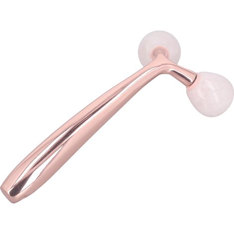 Rouleau de Massage Visage en Jade - Lissant, Raffermissant et Modelant - Pour Soins à Domicile ou Salon - Idée Cadeau Beauté (1/5)
