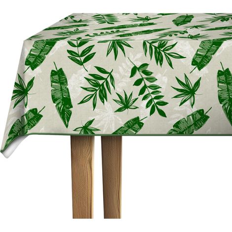 nappe toile cirée rectangulaire Pluie Forêt 150 cm x 220 cm eckig (1/5)