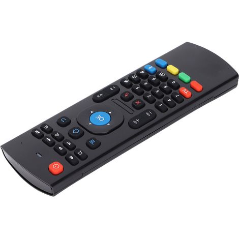 Télécommande intelligente MX3 2.4G avec reconnaissance vocale, compatible Android, Windows et USB, sans fil