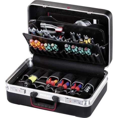 Valigetta in X-ABS con vaschetta interna e 2 pannelli portautensili Lucchetti TSA - 692500 (1/5)