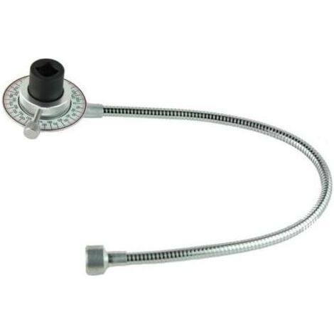 Clé de serrage angulaire magnétique 1/2 Carré conducteur 1/2 Secteur de 360 Tige flexible avec aimant (1/5)