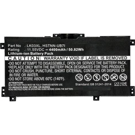 Batteria per laptop CoreParts HP, mbxhp-BA0140