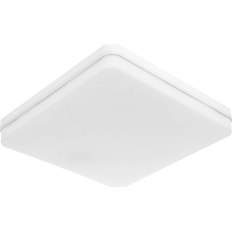 Plafón BISMUTO cuadrado 1x48W LED 4320lm 6500K L.30xAn.30xAl.3,5cm Blanco (1/3)