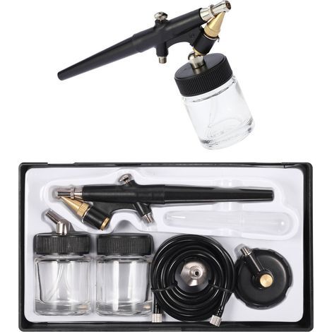 Airbrush Set Master Airbrush Kit with external single-action siphon and 0.8 mm nozzle (1/5)