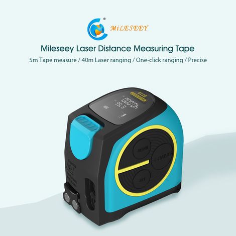 GARRYFIZH Mètre Laser MiLESEEY 5m+40m Rechargeable LED (1/5)