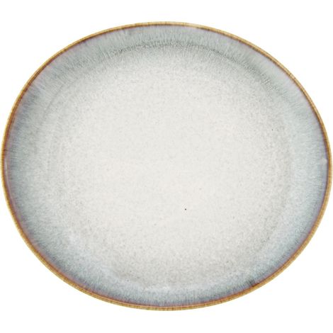 Wunderschöner Dessertteller aus Porzellan, 20 cm, Retro-Grau, Freja duka (1/2)
