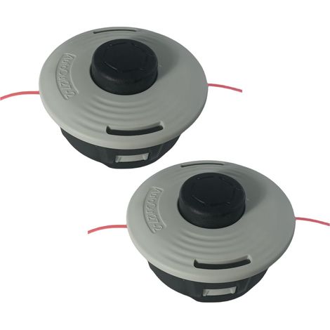 Tete De Debroussailleuse AutoCut - Nylon Automatique Par Tapotement - Compatible Avec Debrouteuses Thermiques - Lot De 2