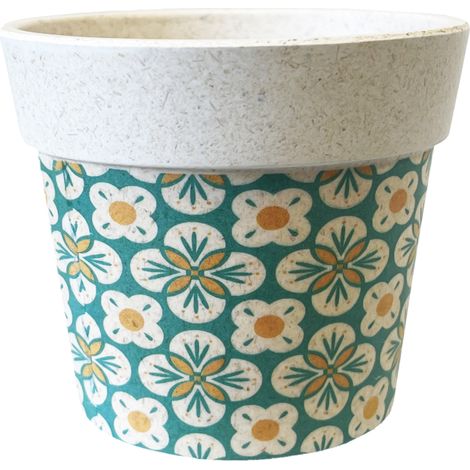 Mini cache pot en bambou pour mini succulentes (1/2)