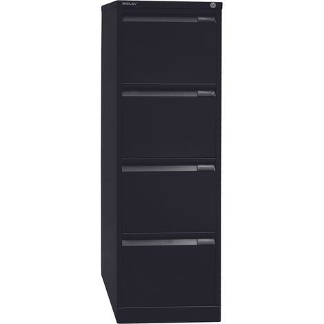 BISLEY Hängeregistratur Schrank Schwarz (1/5)