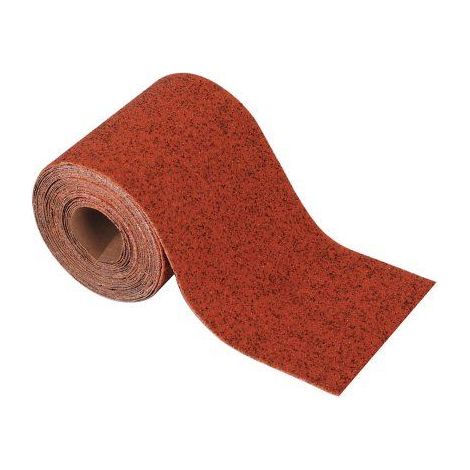 Wolfcraft 1770000 Rouleau de papier abrasif Grain 40 5 x 115 mm