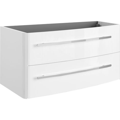 Lanzet Classico Waschtischunterschrank 100cm Weiß, rechts"-"7964512 (1/4)