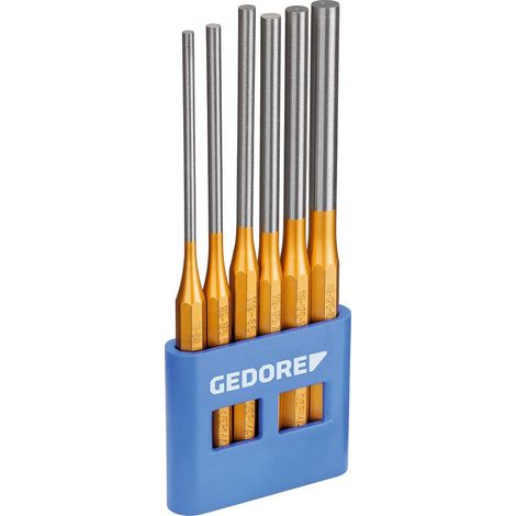 Gedore 119 L - Splinttreiber-Satz, lange Form, 6-tlg im PVC-Halter 8866290