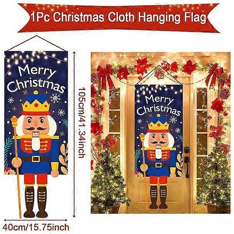 Décoration de Noël suspendue : guirlande, bannière, décoration de porte, ornements de Noël, cadeaux de Noël, chocolat du Nouvel An (1/5)