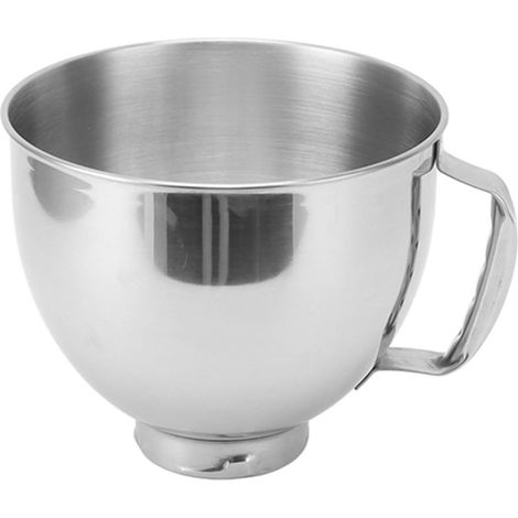 Bol mélangeur de rechange en acier inoxydable 304 avec poignée pour robot culinaire Classic 4,5 Q et Artisan 5 QT (1/5)