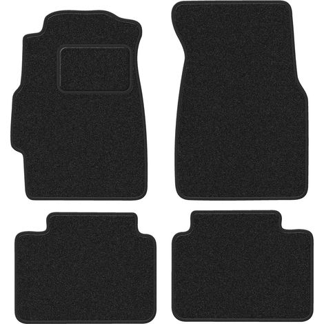 Alfombrillas de terciopelo para Honda Civic VI sedán (1995-2001) antracita