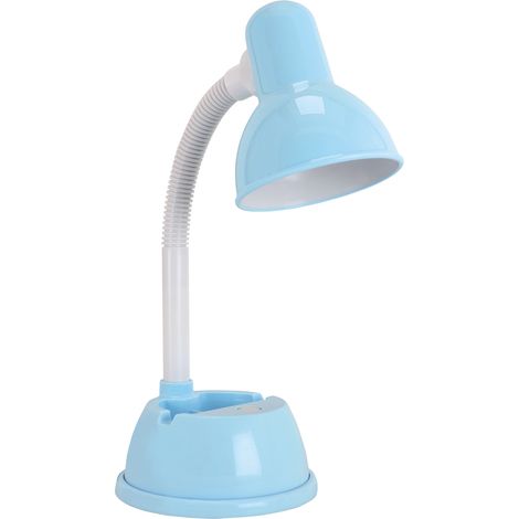 Lampe de bureau LIDER E27 bleue (1/2)