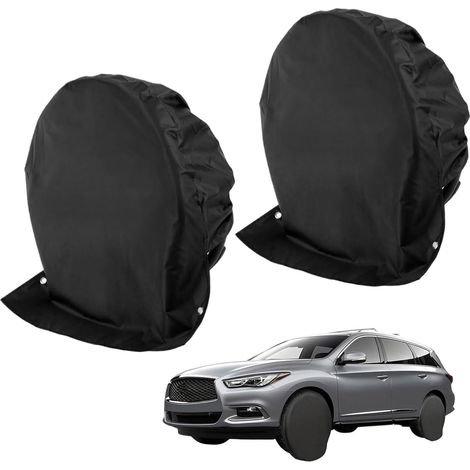 2 pièces Housse de Protection de Roue, 80 80cm, Housses pour Roues, Housses de Protection pour Roues, Housses de Protection pour pneus de Voiture, Convient aux remorques, Camping-Cars, SUV, etc. (1/5)