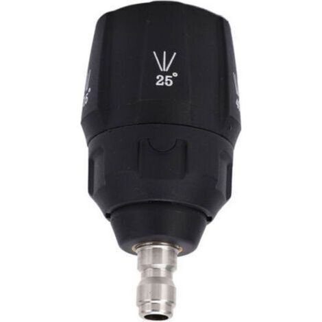 Buse Haute Pression - Tête Pulvérisation 5 En 1 - Rotation 360 Degrés - Connecteur Rapide 1/4 Pouces - Pour Nettoyeurs Haute Pression (1/4)