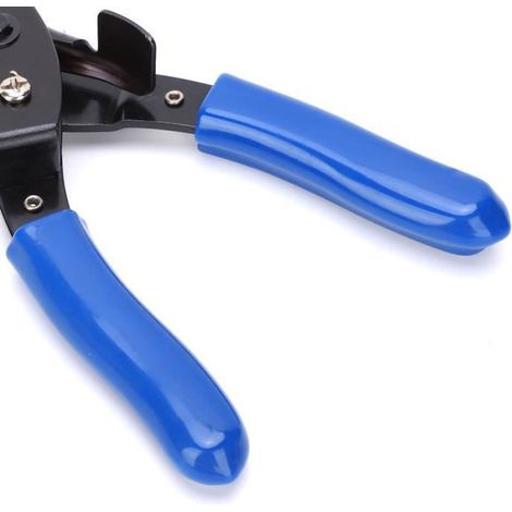 Pince A Sertir Colliers De Serrage - Acier Haut Carbone - Pour Colliers 2 4 A 9 Mm - Coupe Automatique - 1 Unite (1/4)