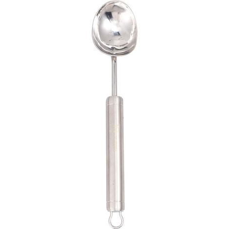 Cuillère à Glace Boule en Acier Inoxydable avec Manche Ergonomique (1/5)