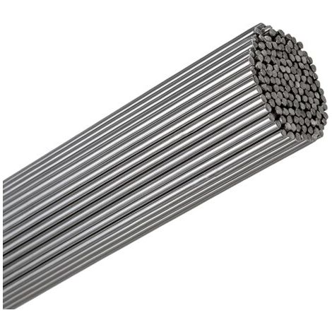 Tiges de soudage TIG en acier inoxydable 316L 1,0 mm, 1,2 mm, 1,6 mm, 2,0 mm, 2,4 mm, 3,2 mm (50, 2,4 mm)