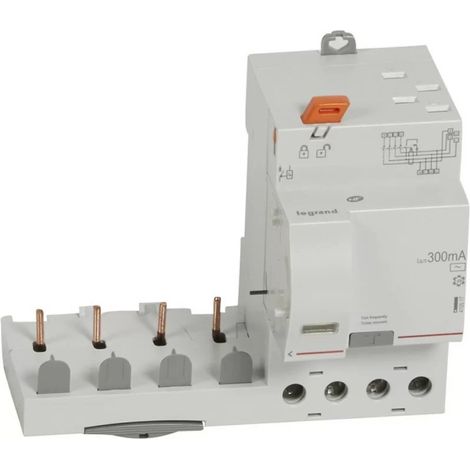 Legrand 410517 – Block Diff Adapt dx≥-auto-4p-400 V-40 A-Typ AC-300 MA-Leistungsschalter 1 Mod/Pol