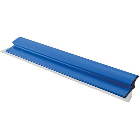 Spatola skimming per stucco, larghezza 80 cm e lama in acciaio inox - Spatola per raschiatura e per finitura cemento e calcestruzzo con alloggio della (1/4)