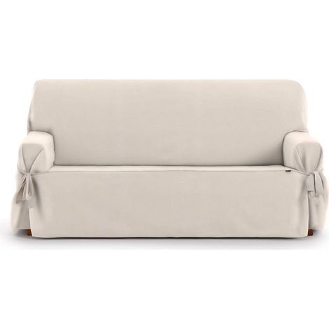 Eysa Fodera per divano Levante, cotone, beige, 180 - 230 cm, 3 posti (1/4)