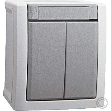 B.E.G PACIFIC 9059101 FR INTERRUPTEUR POUR STORE GRIS HHG 90591018-DE