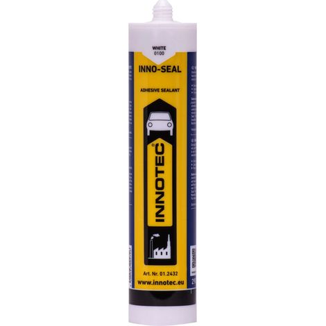 Mastic d'étanchéité blanc 290ml, mastic de jointure, mastic sanitaire blanc (1/5)