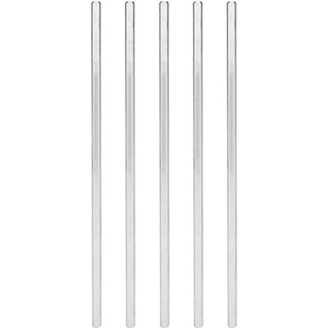 Arbre en D en acier inoxydable Φ6 mm 410100060200 Pièces industrielles compatibles avec Gobilda TETRIx FTc FRc FI