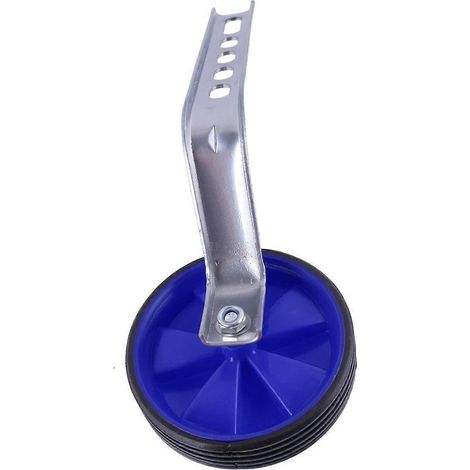 Kit de 3 roues stabilisatrices pour vélo, fixations bleues (1/5)